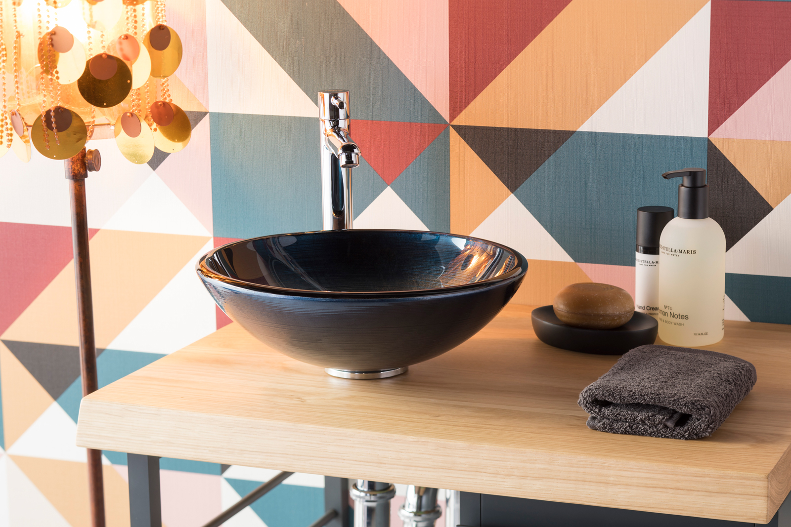 ガラス手洗いボウル